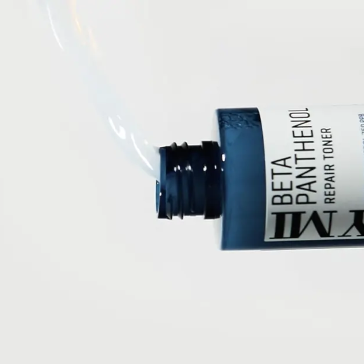 Some By Mi Beta Panthenol Repair Toner in a 150ml bottle, showing the clear liquid and sleek packaging.