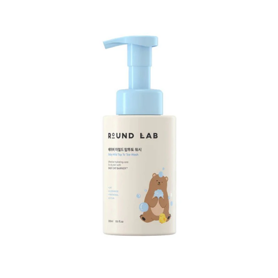 Round Lab Baby Mild Top To Toe Wash 300ml - Shop K-Beauty in Australia