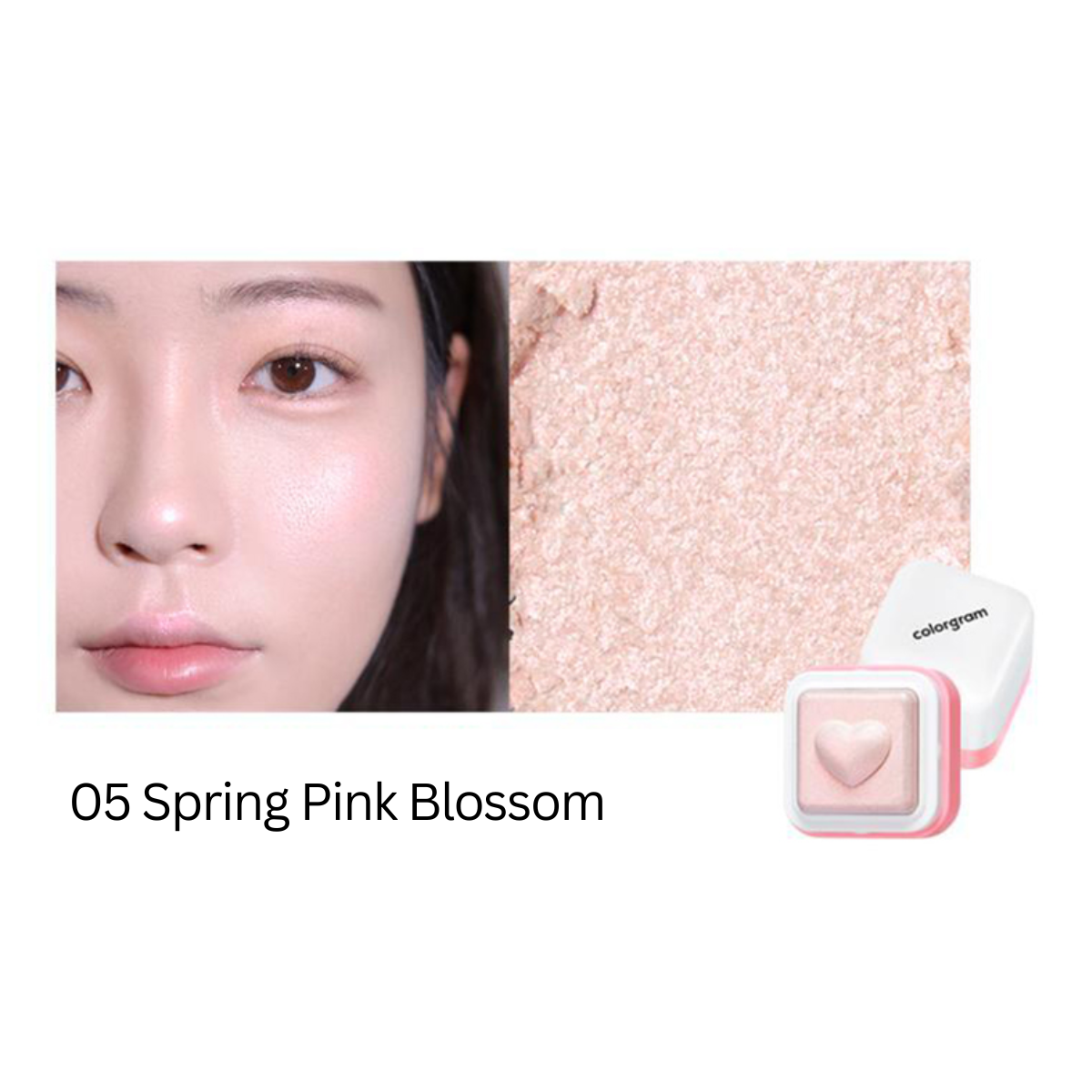 COLORGRAM [New] Milk Bling Heartlighter (5 Shades)  - La Cosmetique