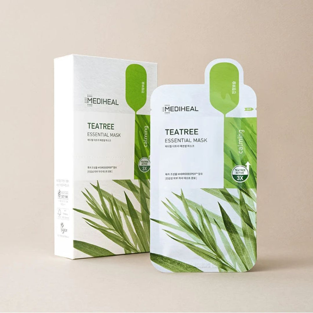 Mediheal Tea Tree Essential Blemish Control Mask 10pcs/Box - Shop K-Beauty in Australia