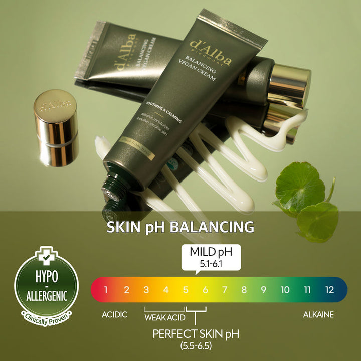 d'Alba Mild Skin Balancing Vegan Cream | La Cosmetique Australia