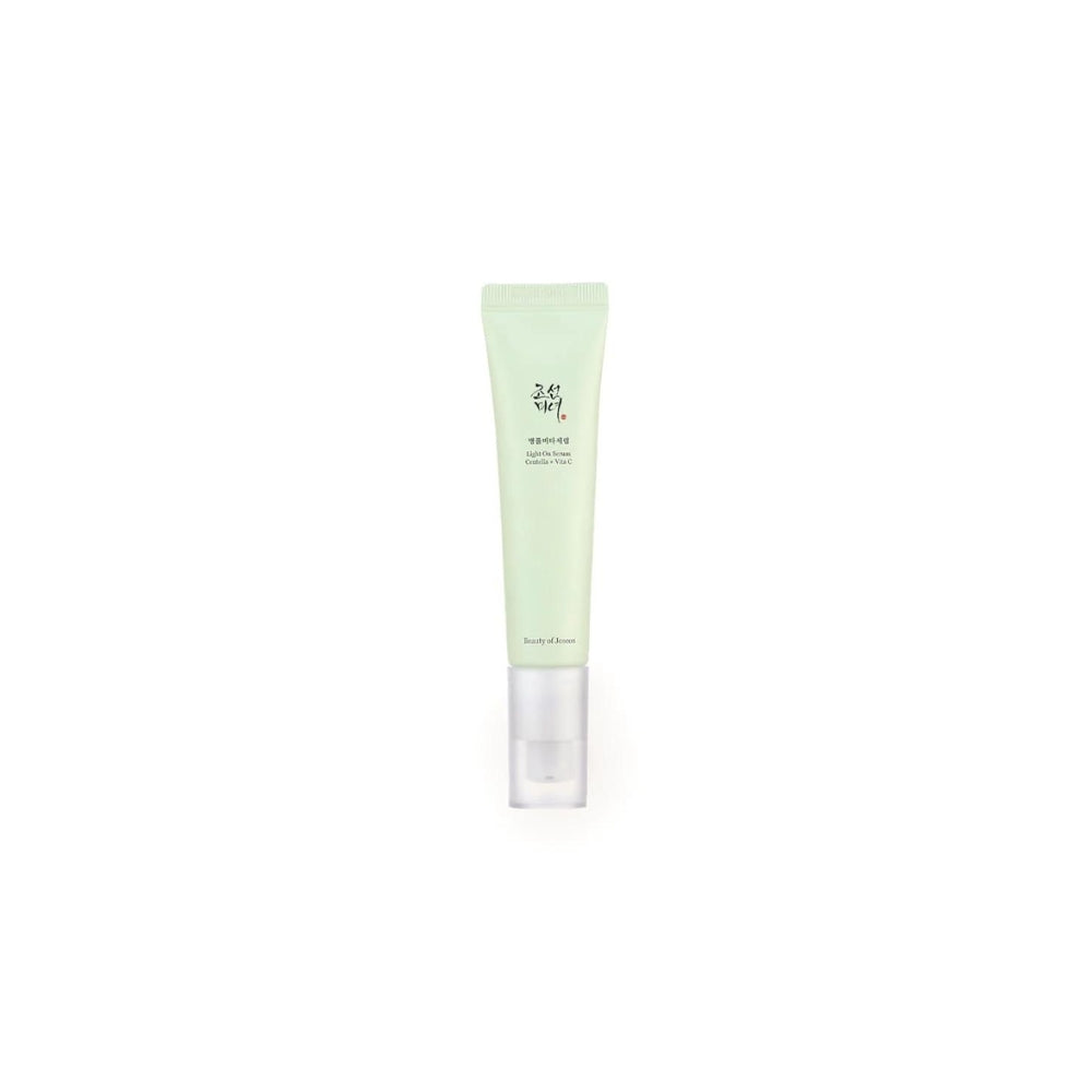 Beauty of Joseon Light On Serum Centella and Vita C bottle, 30ml, with clear labeling and minimalist design.