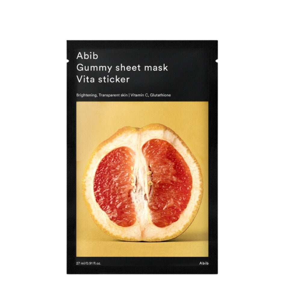 Abib Gummy Sheet Mask Vita Sticker 1pc  -La Cosmetique