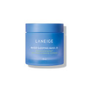 Laneige Water Sleeping Mask EX in a 70ml jar, a hydrating leave-on sleeping mask for nourishing skin overnight.