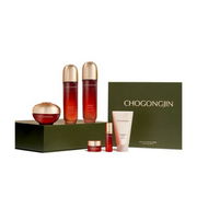 Chogongjin Sosaeng Special Skincare Set with multiple skincare products arranged in a gift box.