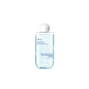 Isntree Ultra-Low Molecular Hyaluronic Acid Toner in a clear 300ml bottle with a white pump dispenser and blue label.