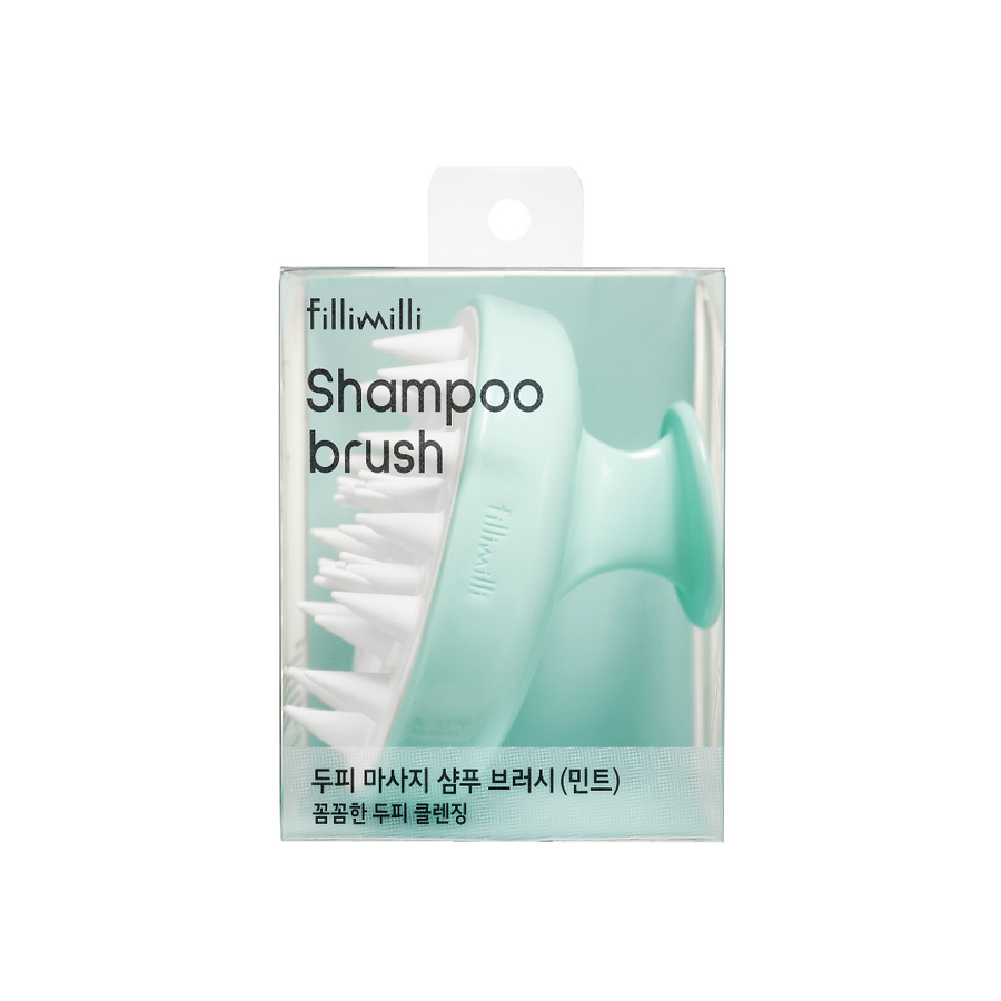 Fillimilli Shampoo Brush (Mint Colour) - Shop K-Beauty in Australia