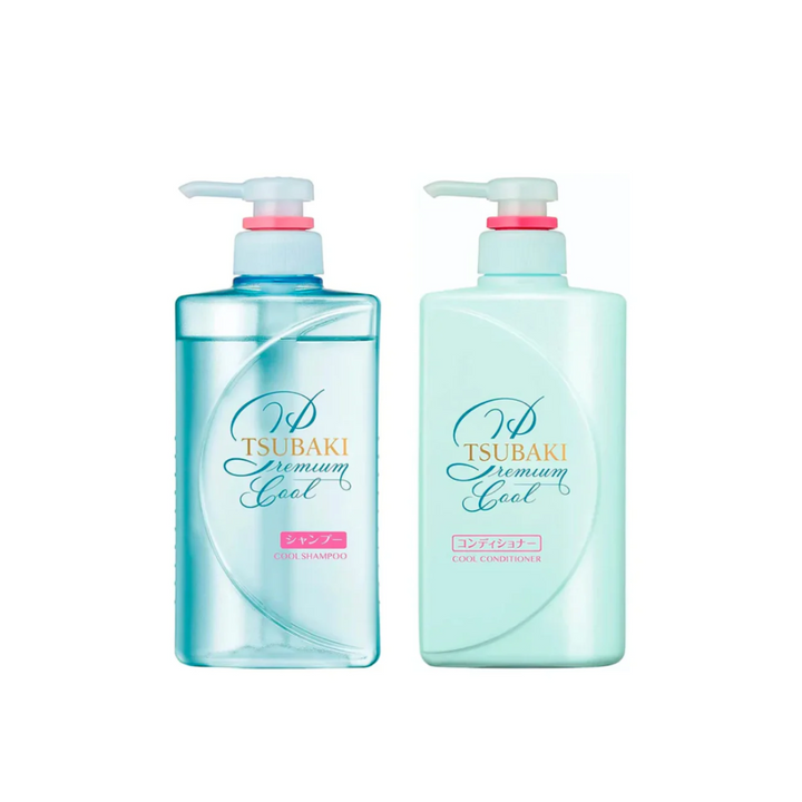 Tsubaki Premium Shampoo + Conditioner Set Cool & Repair - Shop K-Beauty in Australia