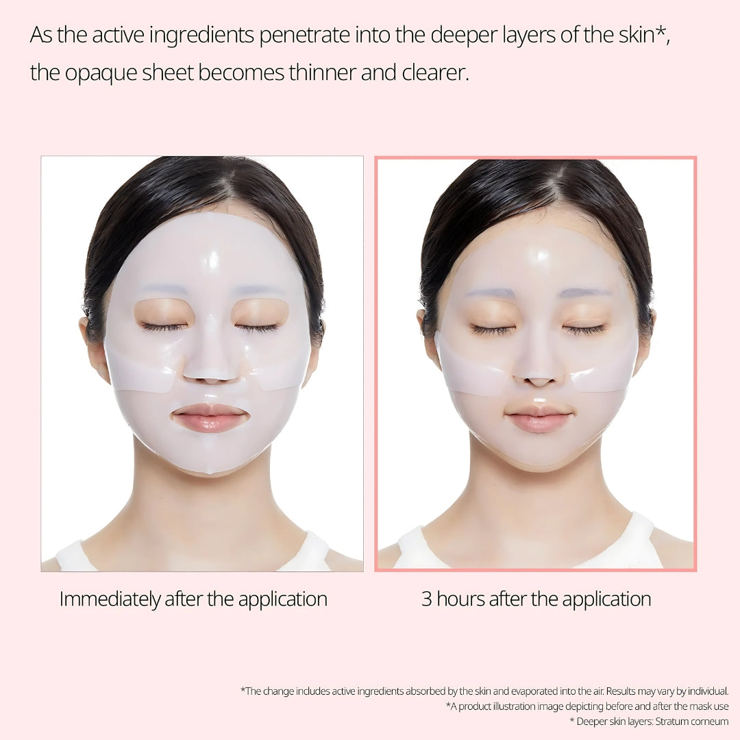 VT Cosmetics Collagen Reedle Shot 100 2Step Sheet Mask, showing the sleek packaging for nourishing skincare.