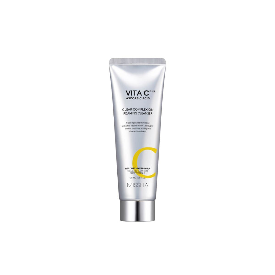 Missha Vita C Plus Clear Complexion Foaming Cleanser 120ml - Shop K-Beauty in Australia