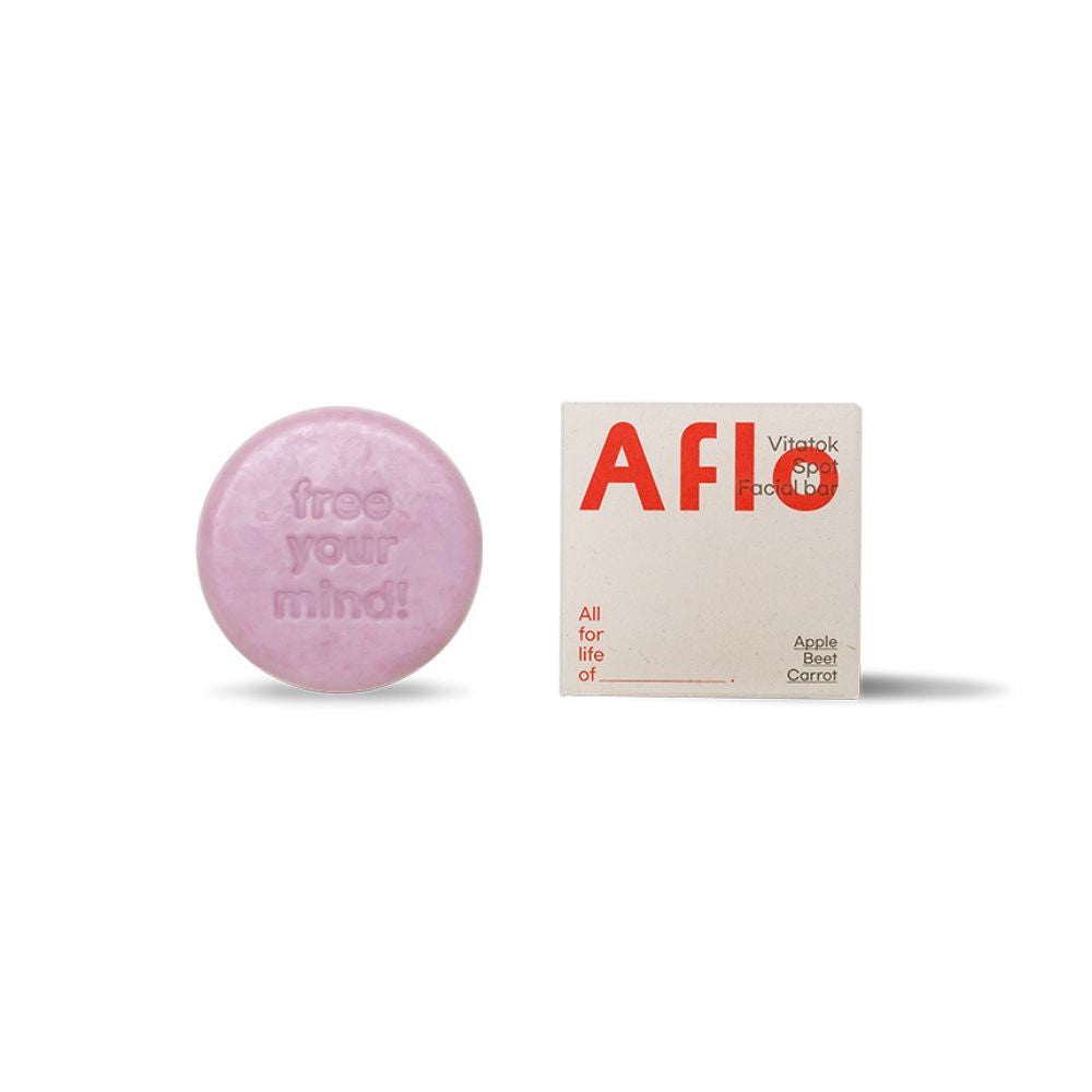 Aflo Vitatok Spot Facial Bar Apple Beet Carrot 100g - Shop K-Beauty in Australia