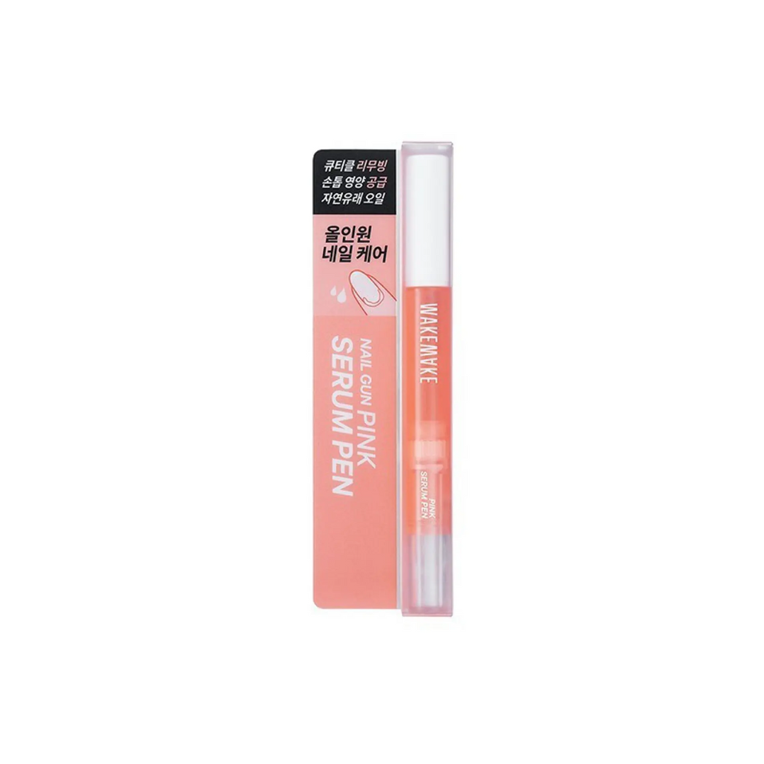 WAKEMAKE Nail Gun Pink Serum Pen 2ml - Shop K-Beauty in Australia