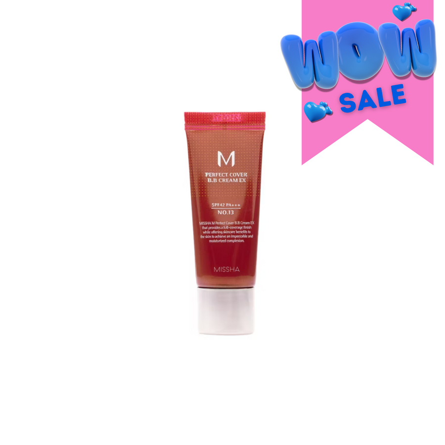 Missha M Perfect Cover BB Cream EX SPF42/PA+++ 20ml (5 shades) - Shop K-Beauty in Australia