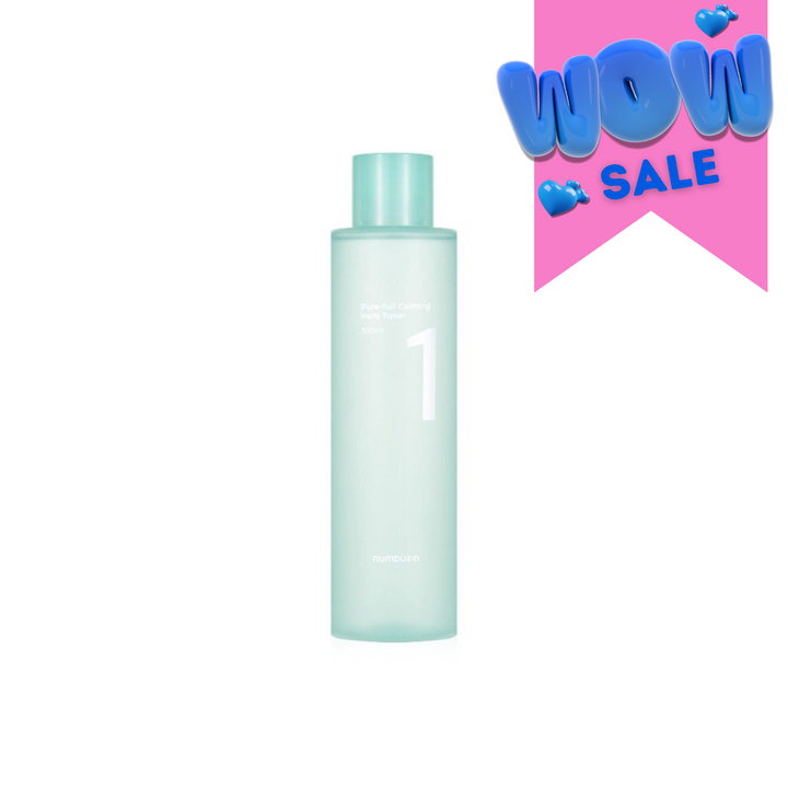 Numbuzin No. 1 Pure-Full Calming Herb Toner 300ml - Shop K-Beauty in Australia