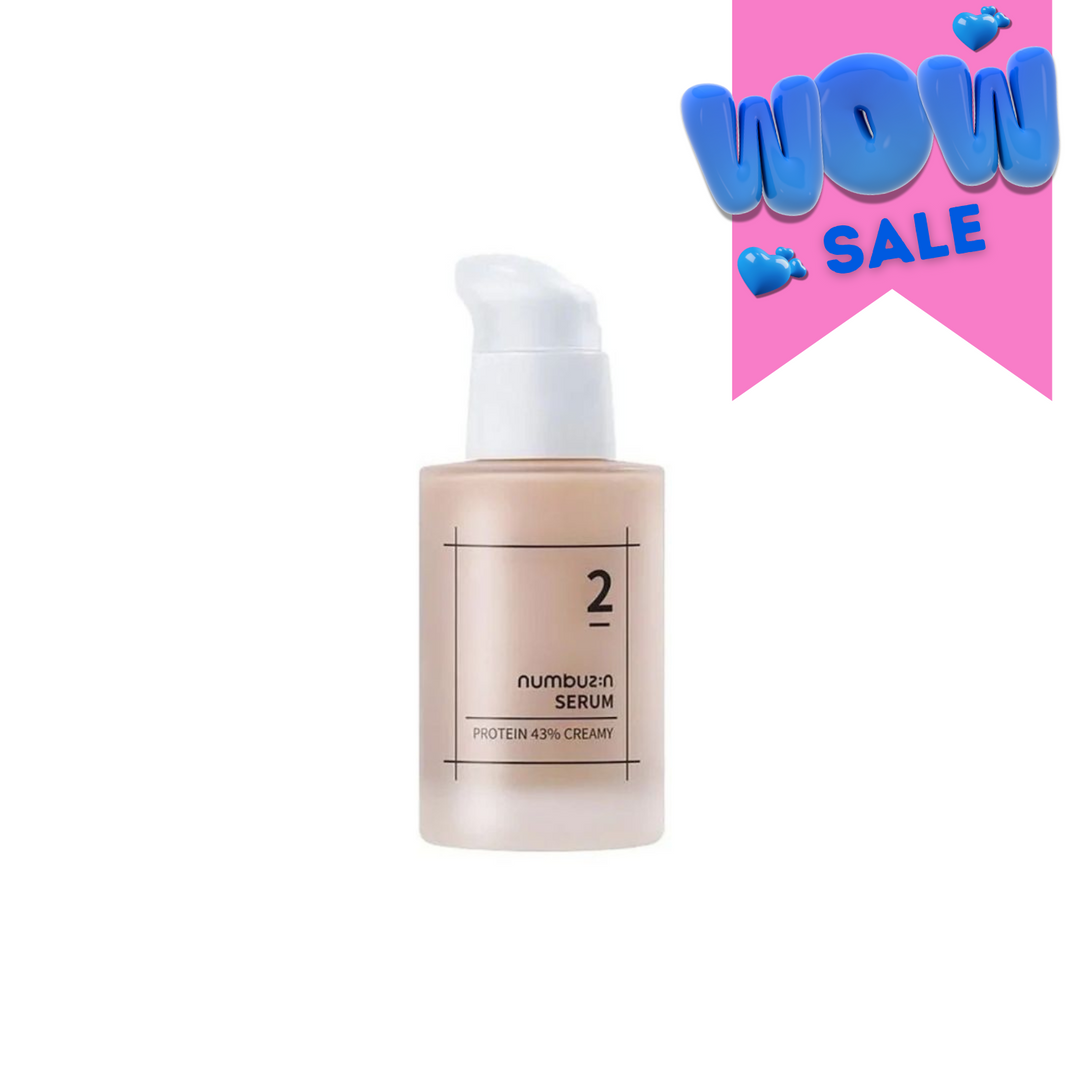 Numbuzin No. 2 Protein 43% Creamy Serum 50ml - Shop K-Beauty in Australia