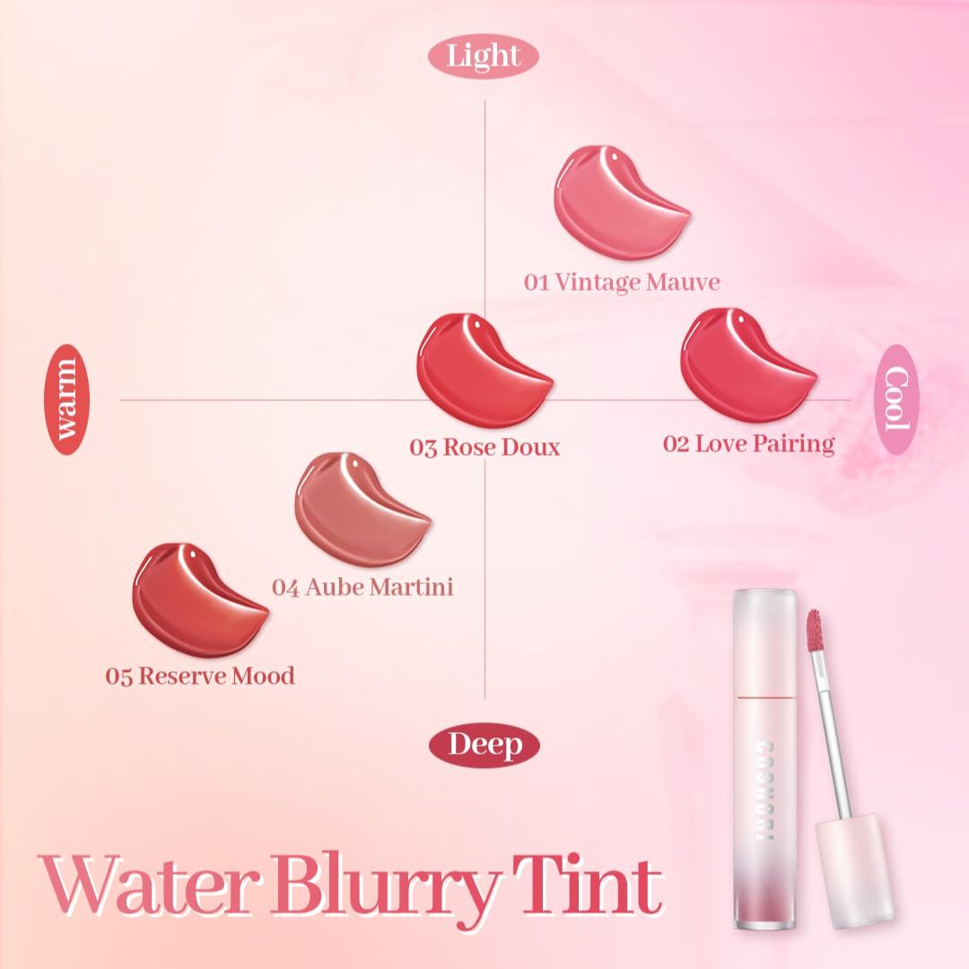 COSNORI Water Blurry Tint (7 Colours) 4g - Shop K-Beauty in Australia