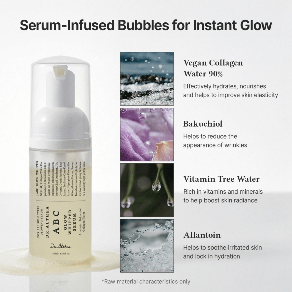 Dr. Althea ABC Glow Whipped Serum [100ml] | La Cosmetique