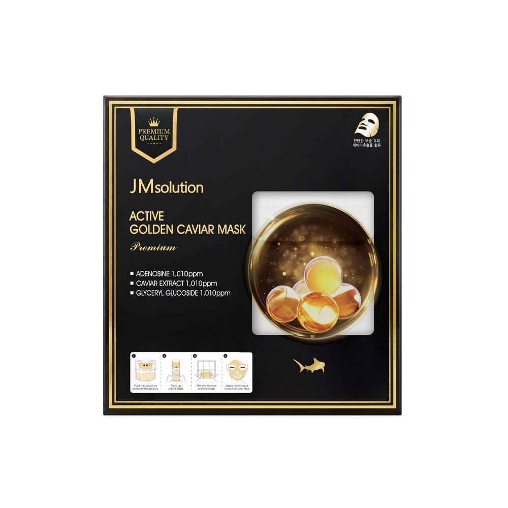Active Golden Caviar Mask Box Premium [5pcs]