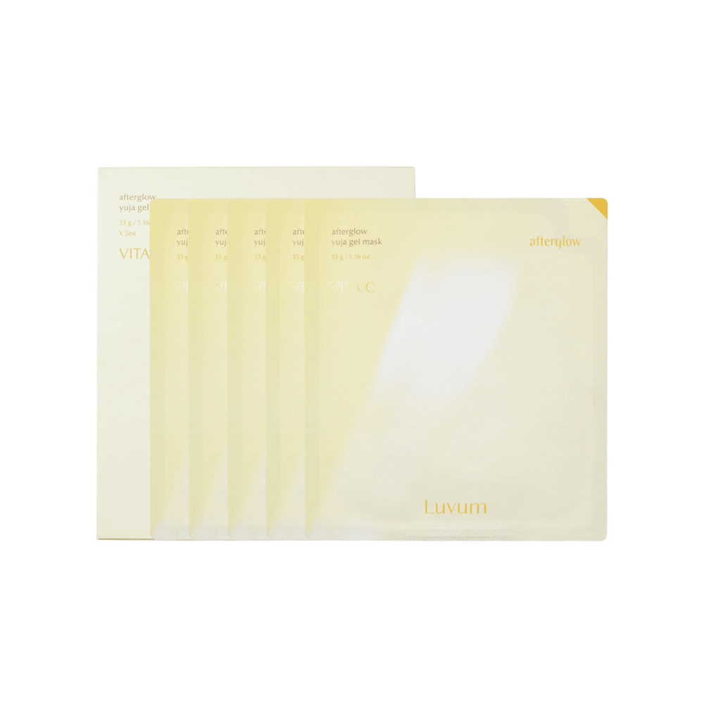 After Glow Yuja Gel Mask Box [5pcs]