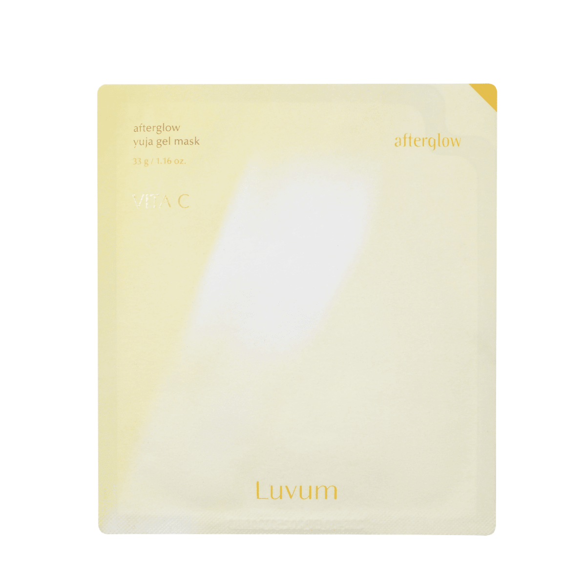 Luvum After Glow Yuja Gel Mask (Twin Pack) | La Cosmetique