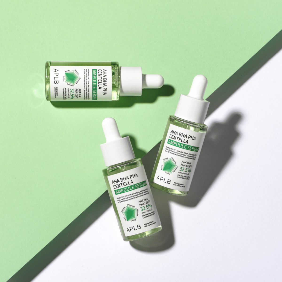 APLB AHA BHA PHA Centella Ampoule Serum 40ml | La Cosmetique