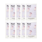 Missha Airy Fit Sheet Mask [Pearl] 10pc Bundle | La Cosmetique