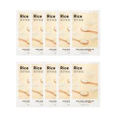 Airy Fit Sheet Mask [Rice] 10pc Bundle