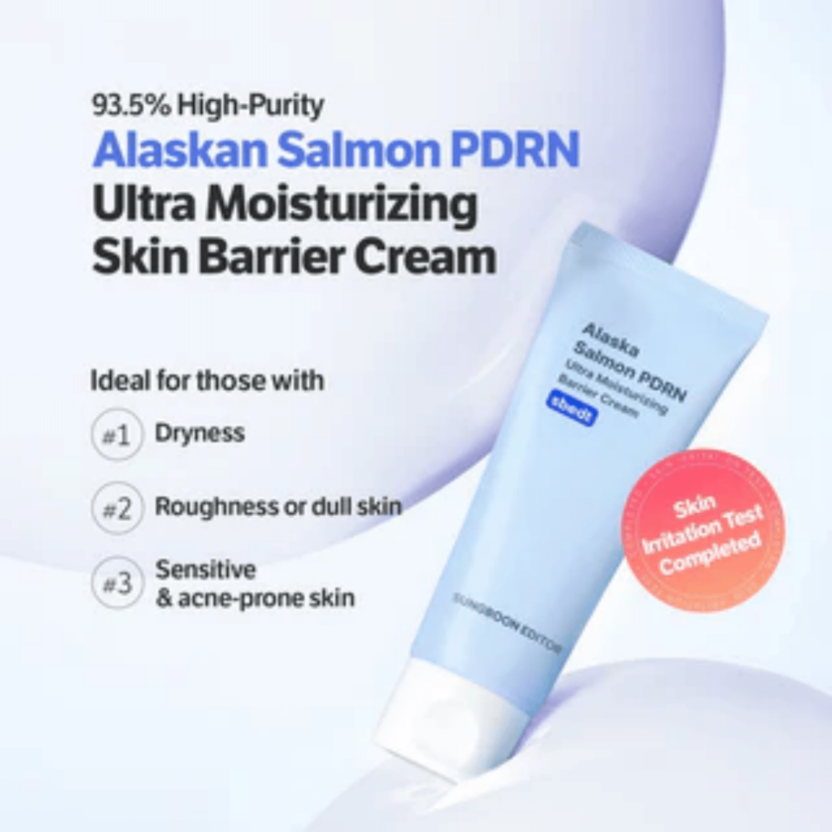 Sungboon Editor Alaska Salmon PDRN Ultra Moisturizing Barrier Cream 50ml | La Cosmetique