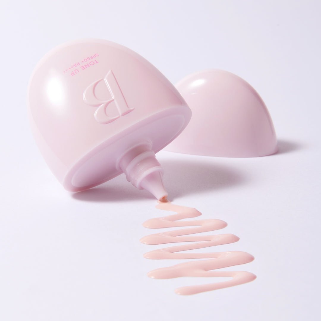 Banila Co All Day Prep Tone Up Base Cream in 35ml tube, lightweight sunscreen with brightening and skin-toning properties.