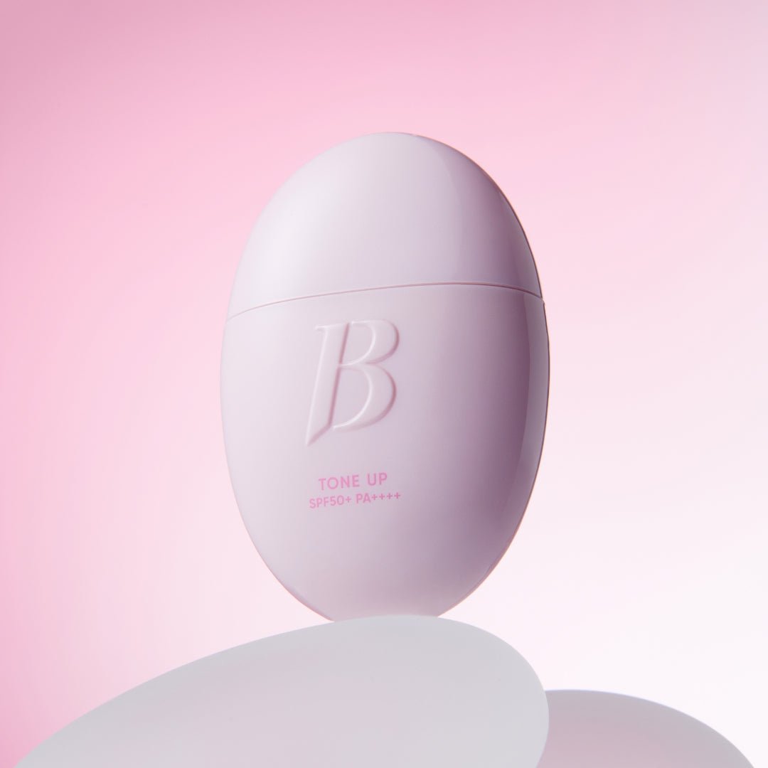 Banila Co All Day Prep Tone Up Base Cream 35ml, a lightweight sunscreen with a tone-up effect visible on skin.