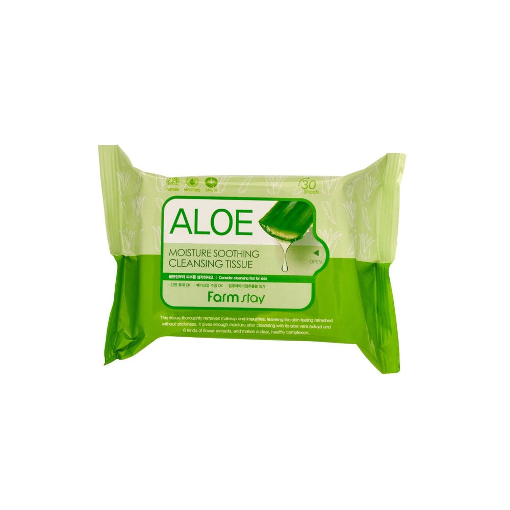 Aloe Moisture Soothing Cleansing Tissue [30 Sheets]