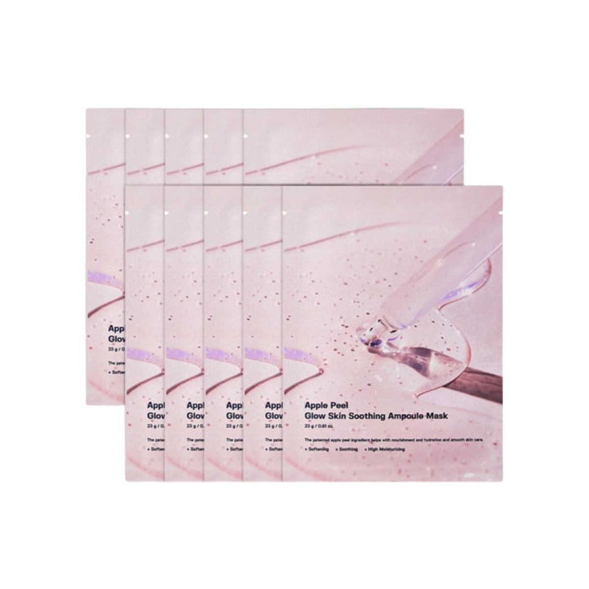 Sungboon Editor Apple Peel Glow Skin Soothing Ampoule Mask Box [10pcs] | La Cosmetique