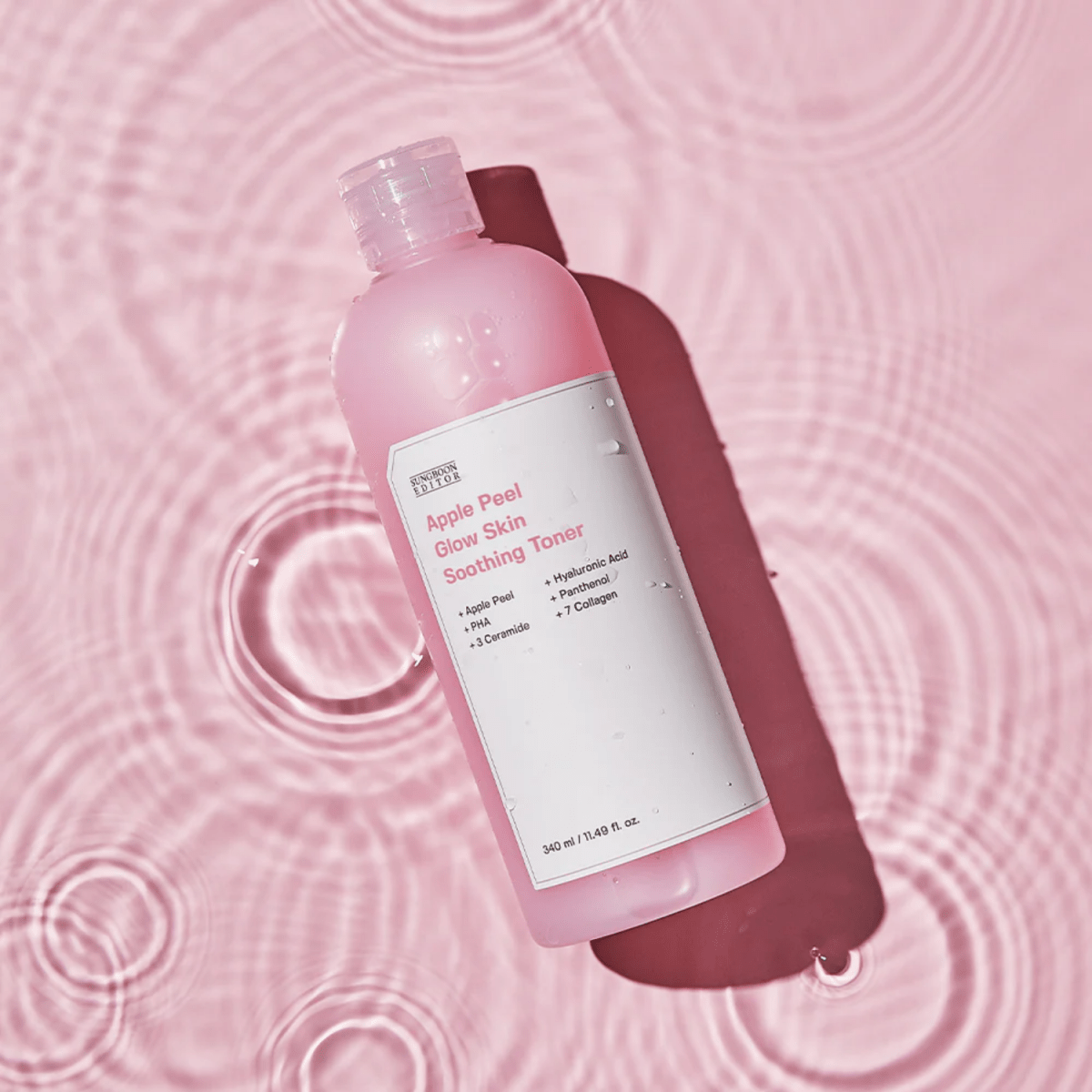 Sungboon Editor Apple Peel Glow Skin Soothing Toner 350ml | La Cosmetique