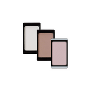 Matte eyeshadow by ARTDECO in a neutral shade, displayed in a compact with the eyeshadow open showing the smooth, pigmented surface.