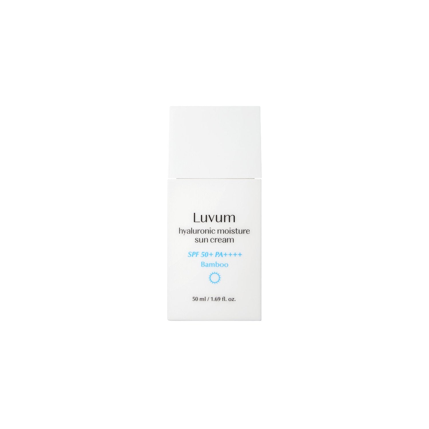 Luvum Bamboo Hyaluronic Moisture Suncream 50ml - Shop K-Beauty in Australia