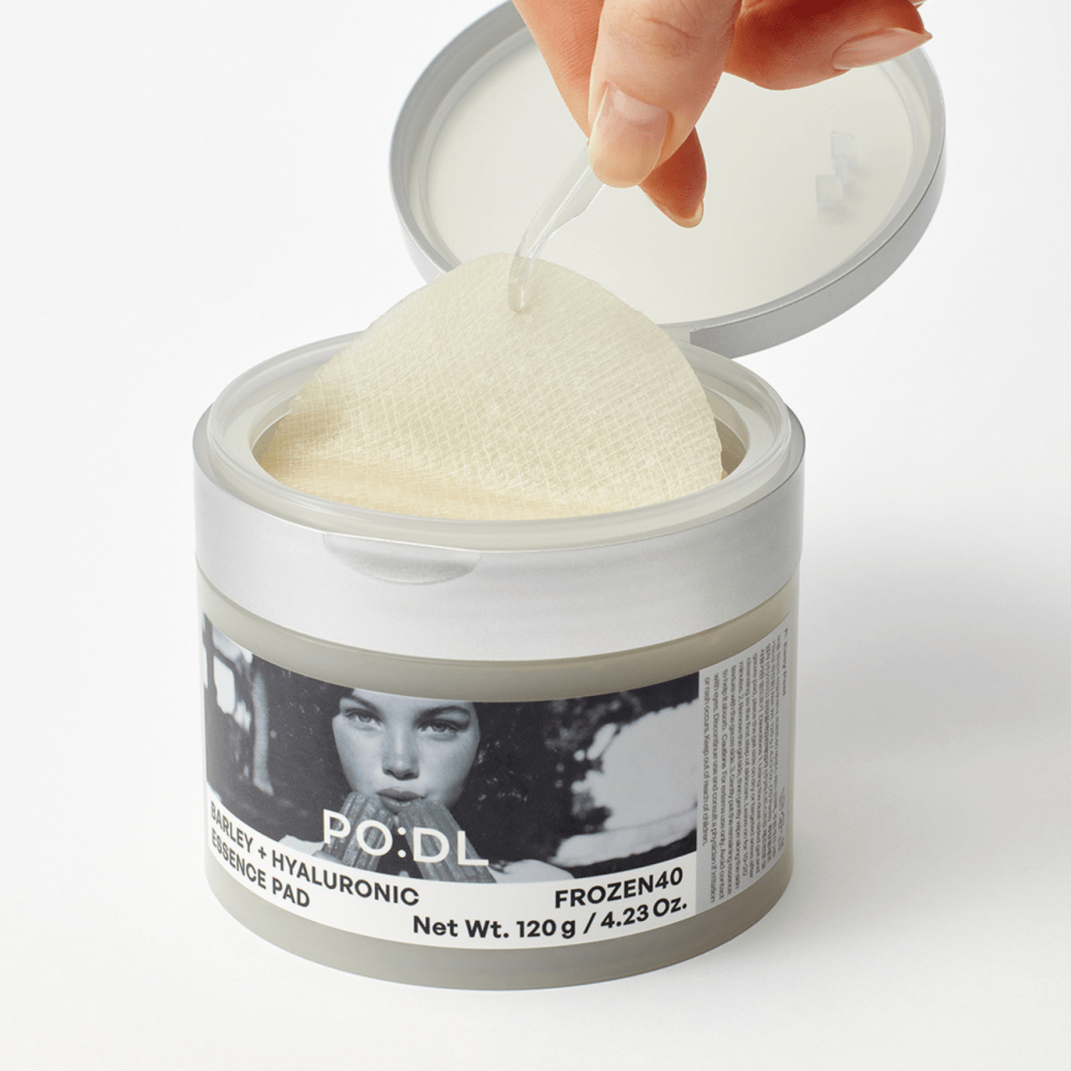 PO:DL Barley Hyaluronic Frozen40 Essence Pads 70 Pads | La Cosmetique