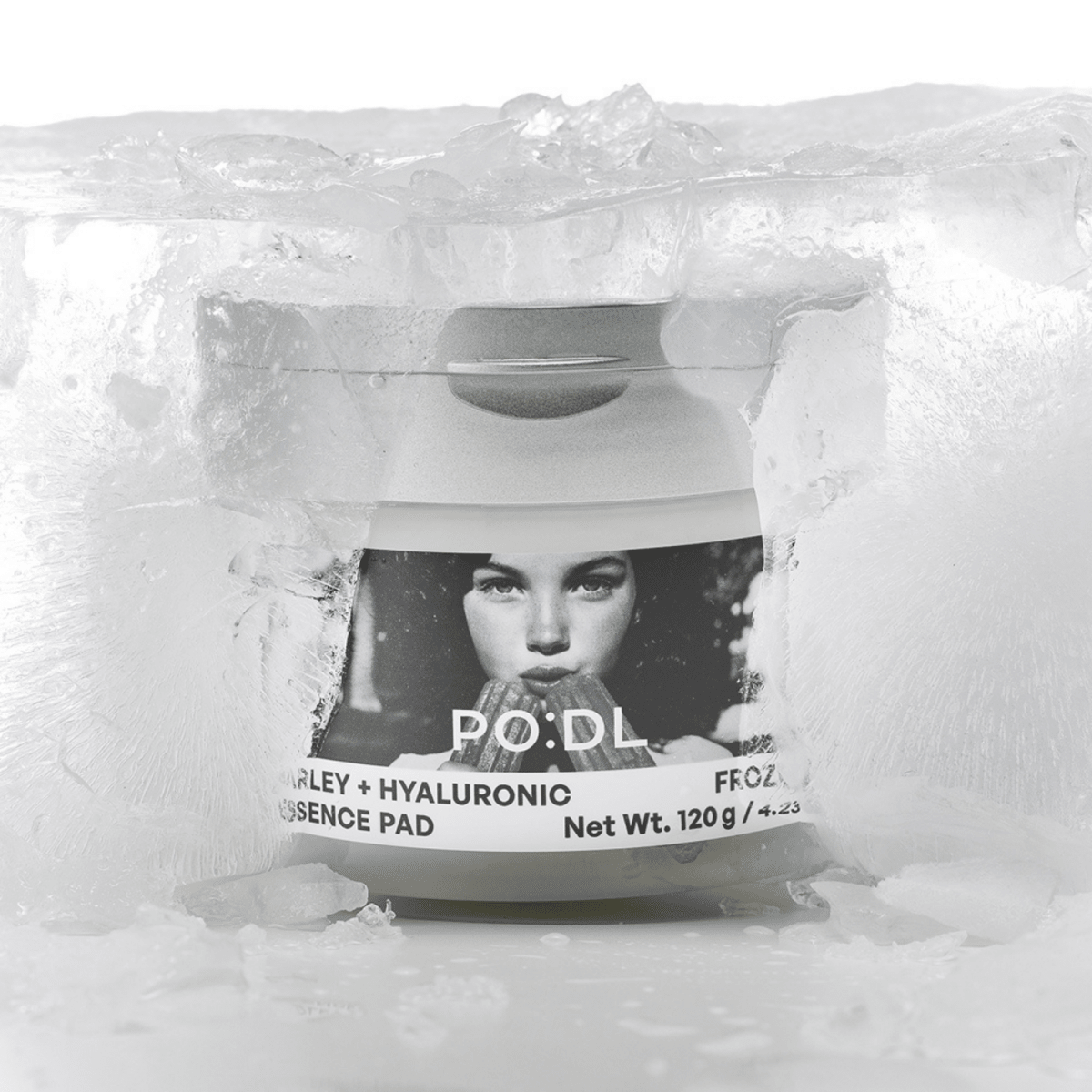PO:DL Barley Hyaluronic Frozen40 Essence Pads 70 Pads | La Cosmetique
