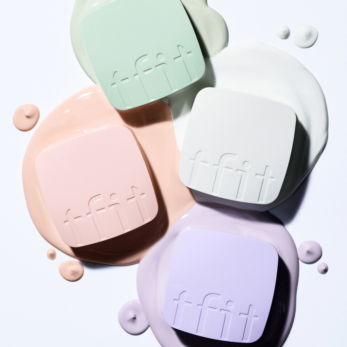 TFIT Base Fit Tone Up Sun Cushion, a cushion foundation with a compact case and smooth, even skin-tone finish.