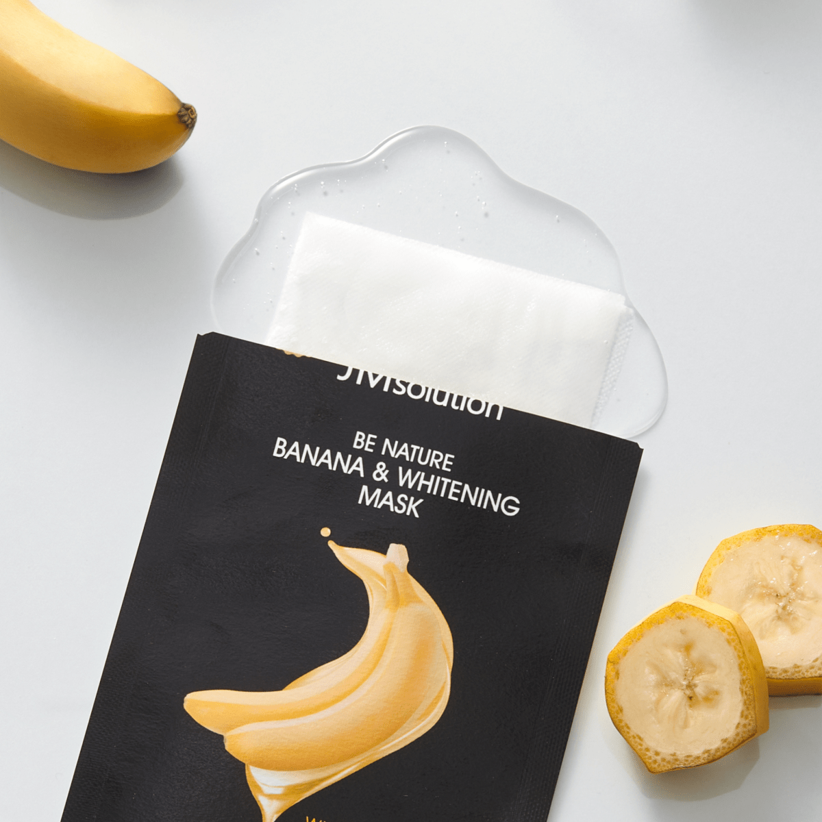 JMsolution Be Nature Banana & Whitening Mask Box [10pcs] | La Cosmetique