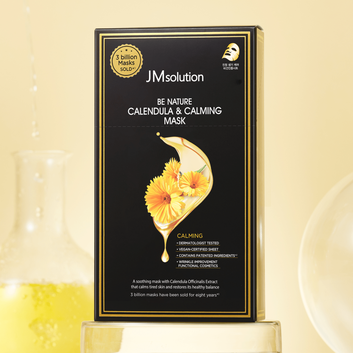JMsolution Be Nature Calendula & Calming Mask Box [10pcs] | La Cosmetique