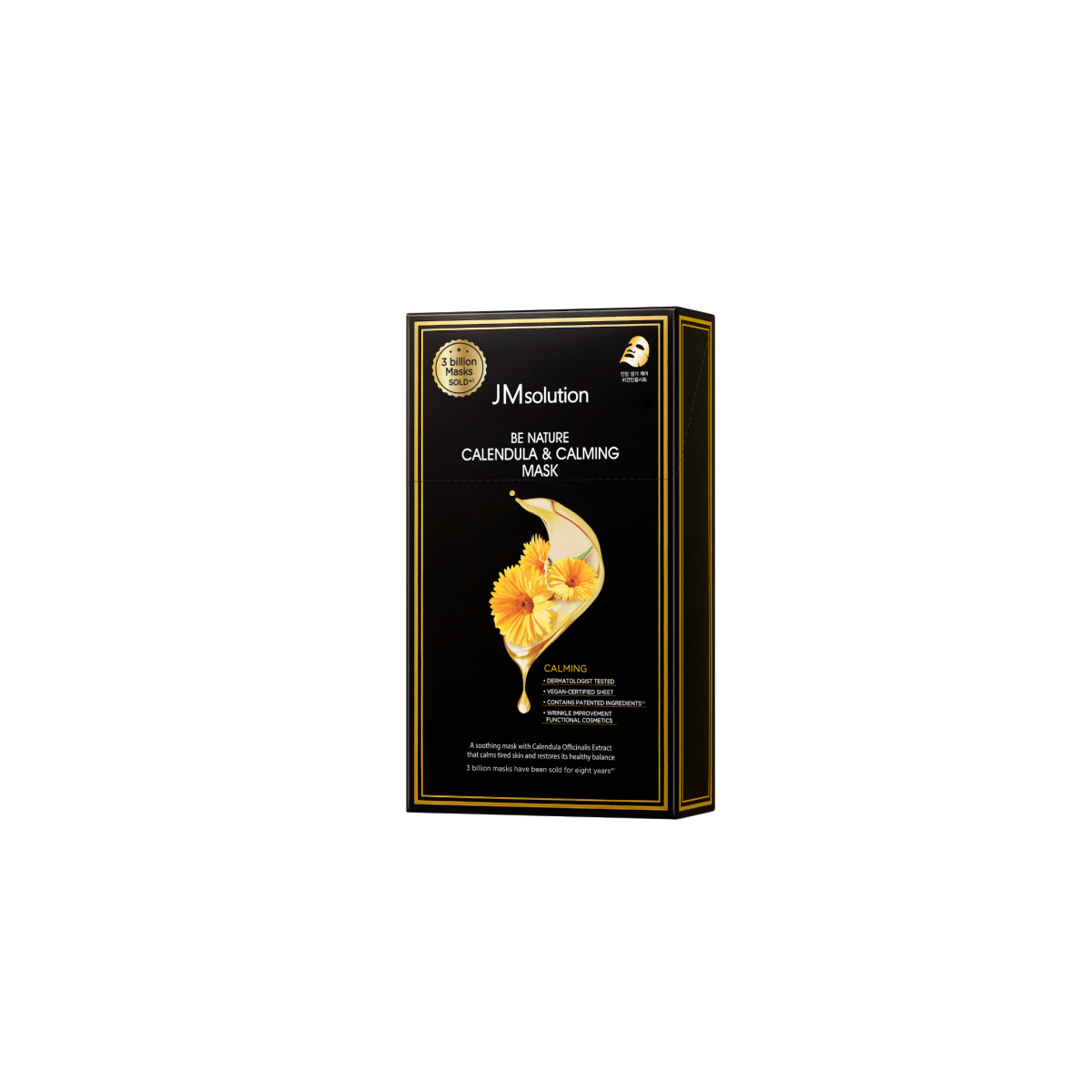 JMsolution Be Nature Calendula & Calming Mask Box [10pcs] | La Cosmetique