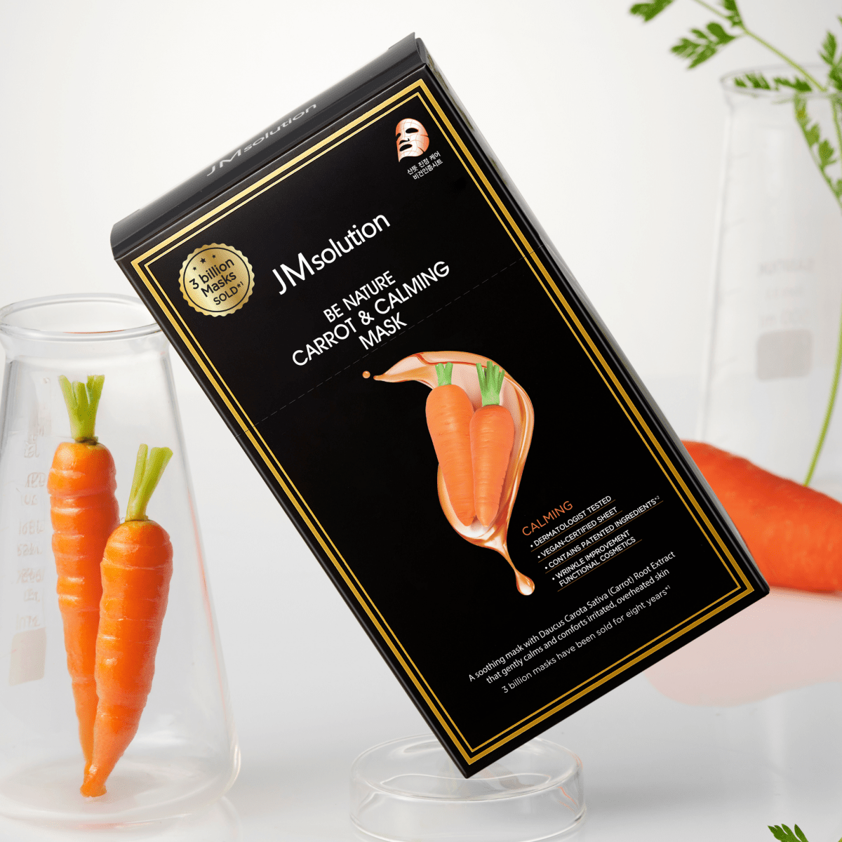 JMsolution Be Nature Carrot & Calming Mask Box [10pcs] | La Cosmetique