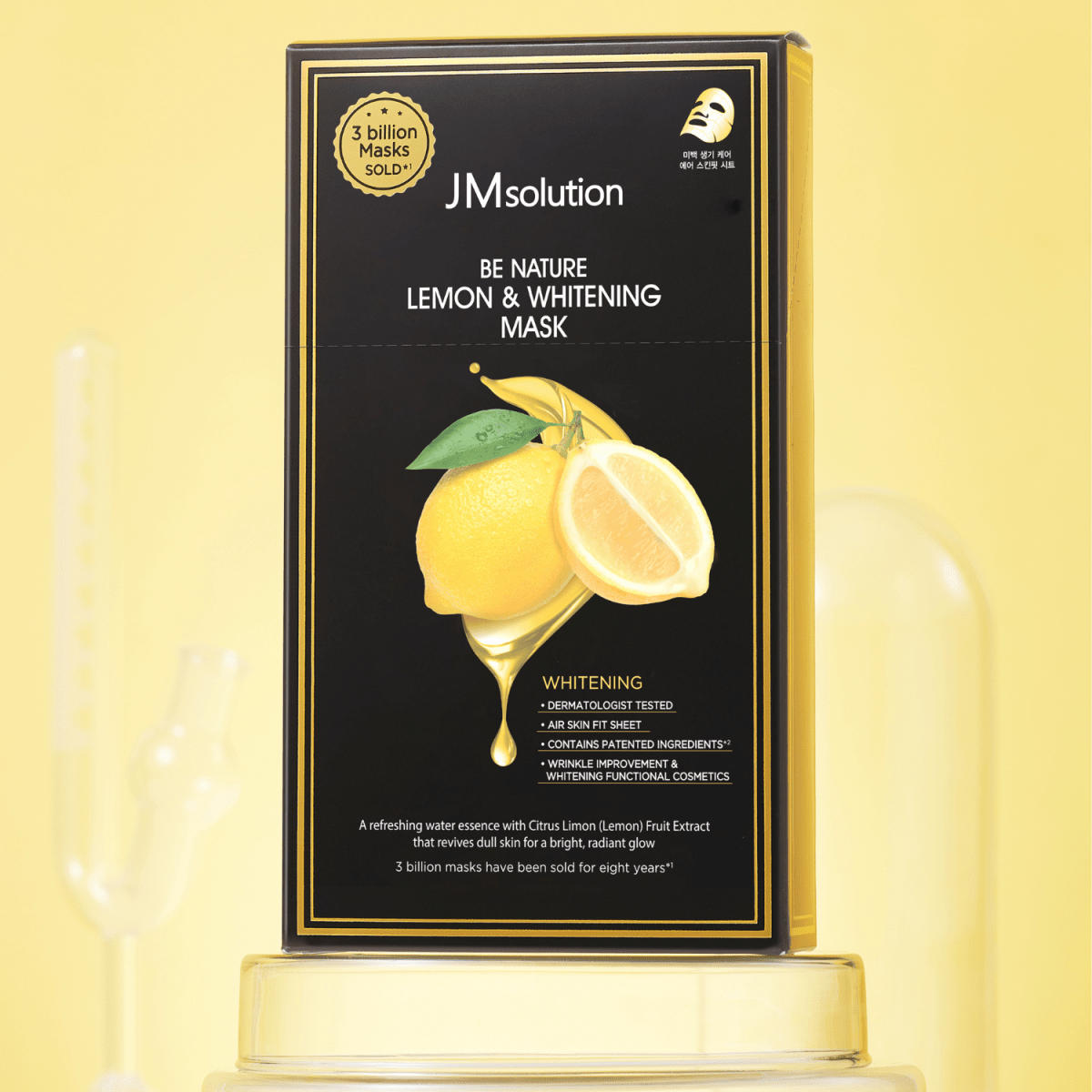 JMsolution Be Nature Lemon & Whitening Mask Box [10pcs] | La Cosmetique