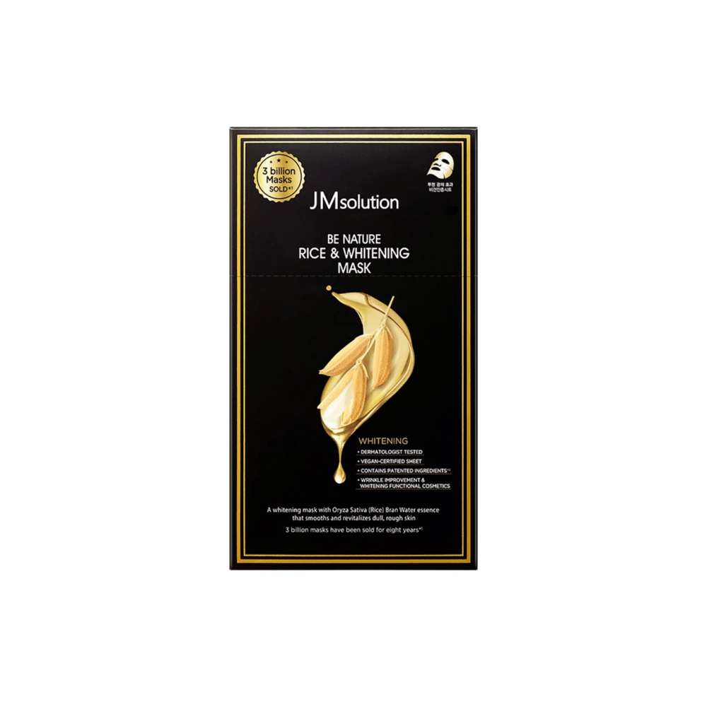 Be Nature Rice & Whitening Mask Box [10pcs]