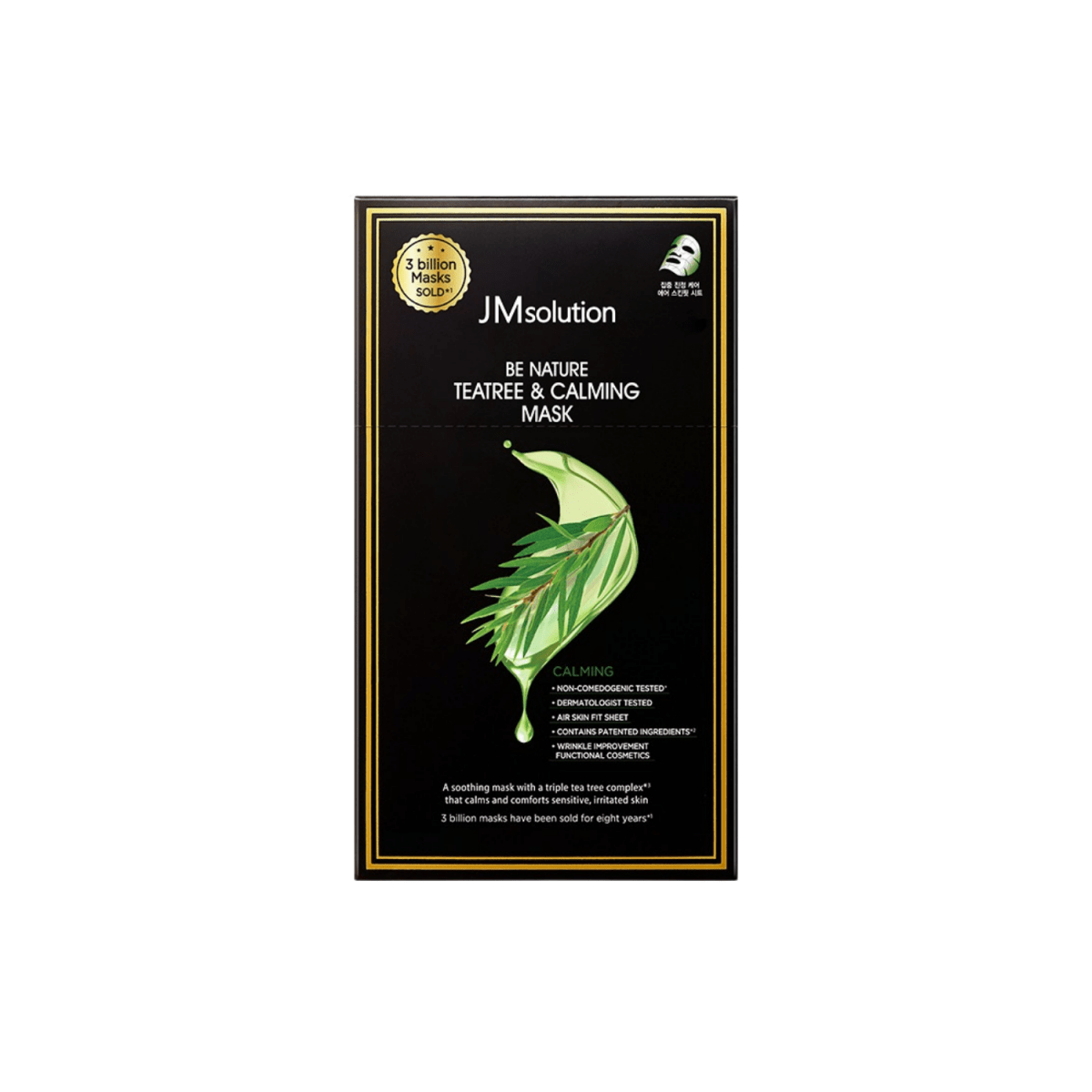 JMsolution Be Nature Teatree & Calming Mask Box [10pcs] | La Cosmetique