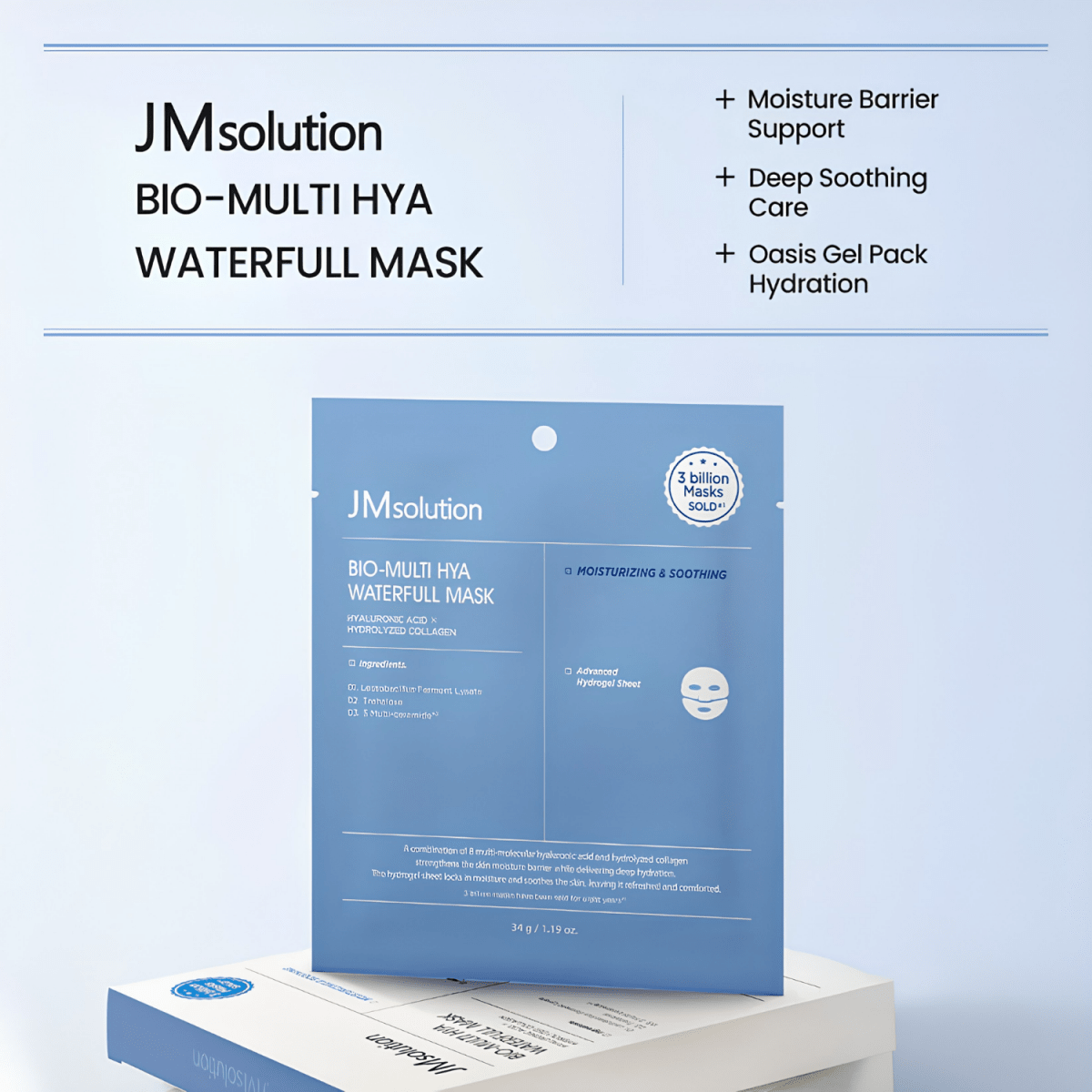 JMsolution Bio-Multi Hya Waterfull Mask Box [4pcs] | La Cosmetique