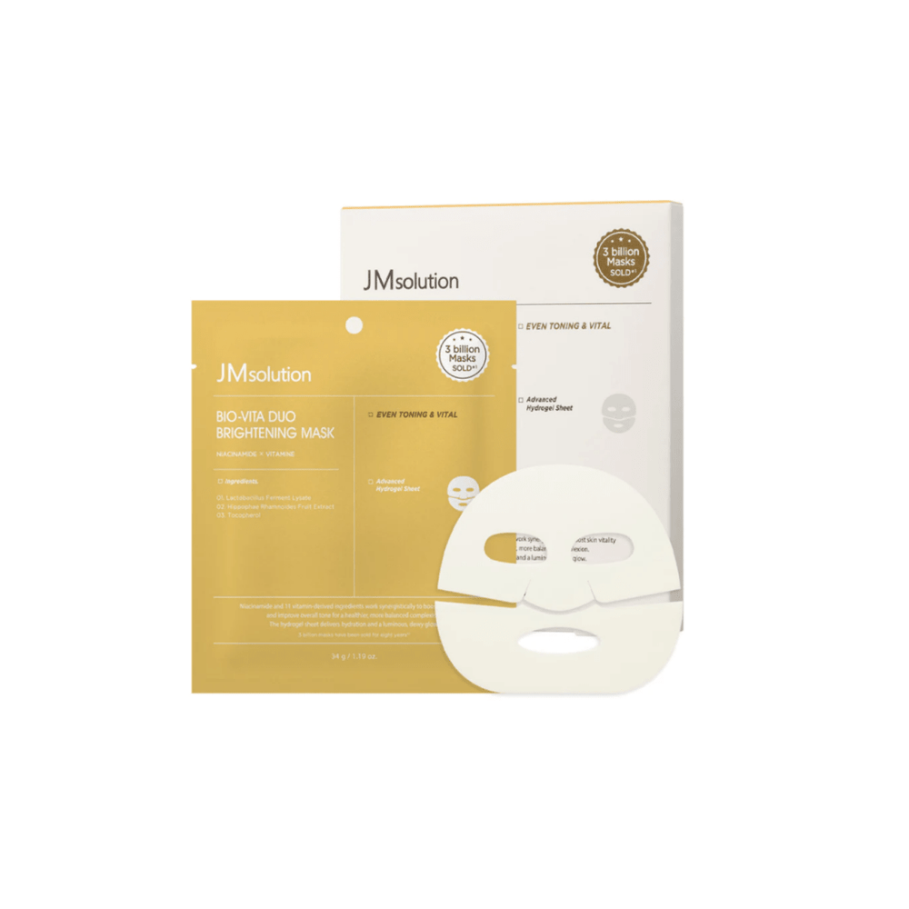 Bio-Vita Duo Brightening Mask Box [4pcs]