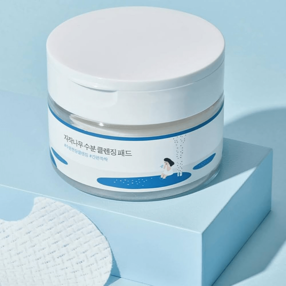 Round Lab Birch Juice Cleansing Pad 60ea | La Cosmetique