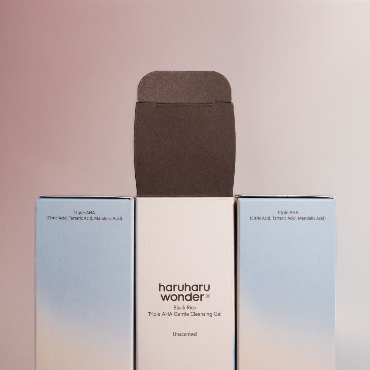 Haruharu Wonder Black Rice Triple AHA Gentle Cleansing Gel 100ml | La Cosmetique