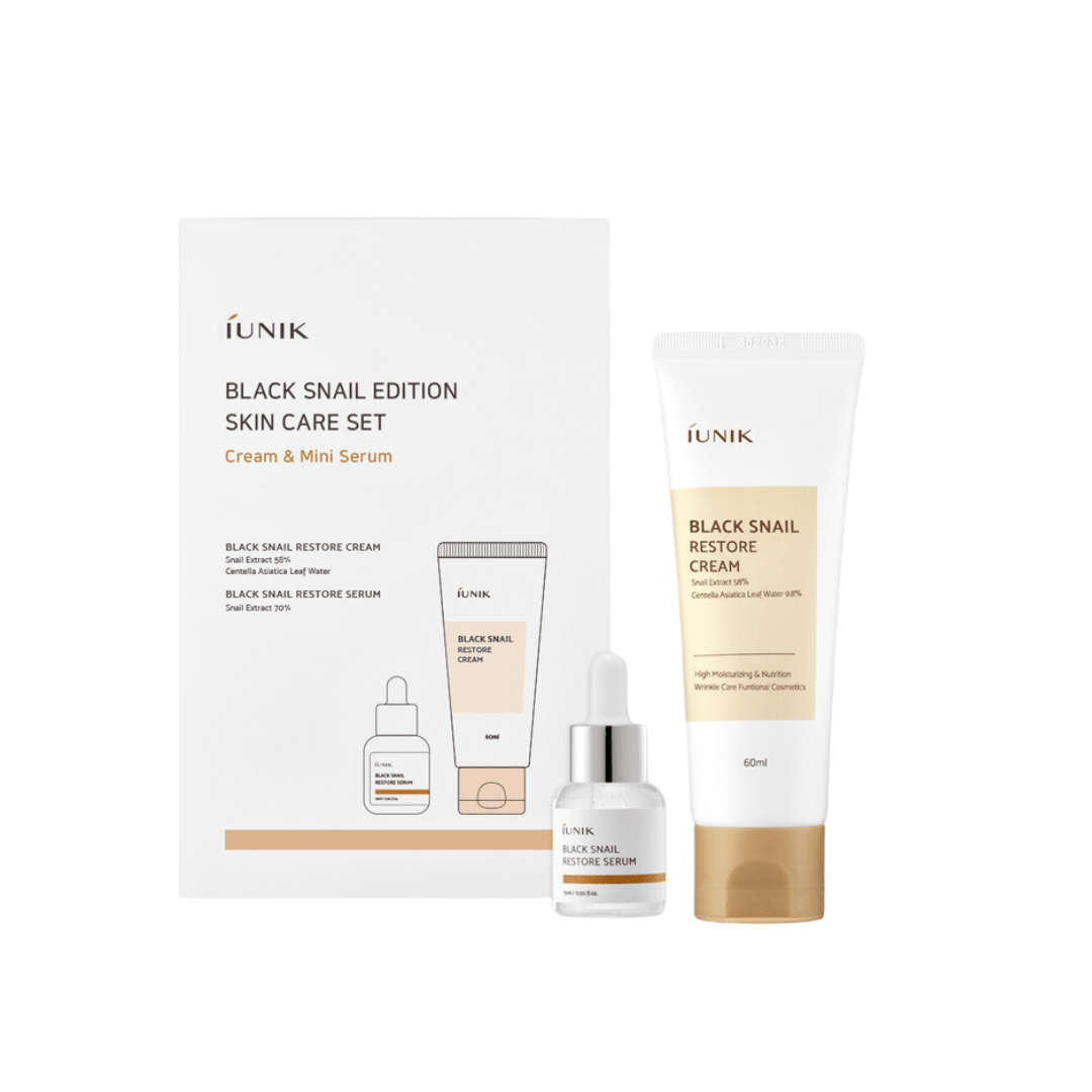 iUNIK Black Snail Edition Skin Care Set | La Cosmetique